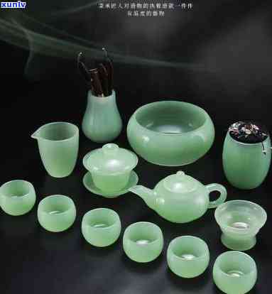 翡翠青瓷茶具，「精致生活」翡翠青瓷茶具，享受优雅品茗时光