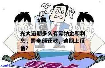 光大逾期一个月会让还全款吗，光大逾期一个月是不是需要全额还款？