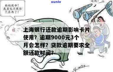 上海银行借呗逾期一年会产生什么结果？逾期几天、9000元逾期3个月会怎样作用？逾期还款是不是会作用卡片采用？