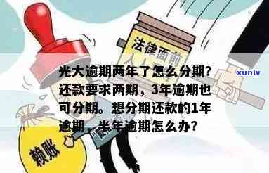 光大逾期3个月2万能分多少期，光大信用卡逾期三个月，欠款两万元应怎样分期还款？