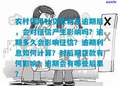 农村信用社利息逾期后，对担保人有何影响？需要承担责任吗？逾期利息如何计算？会对个人产生影响吗？