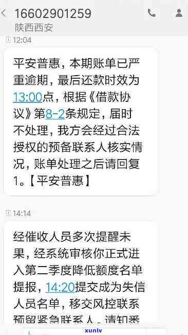 平安i贷逾期了，警惕！平安i贷逾期可能带来的严重结果