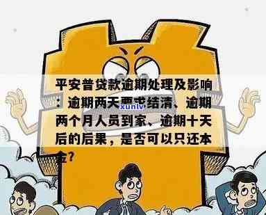 平安贷逾期二个月不还会受到何种解决？