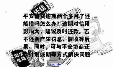 平安贷逾期二个月不还会受到何种解决？