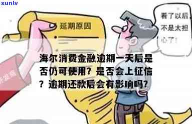 海尔消费金融逾期三天，警示：海尔消费金融逾期三天将面临严重结果！