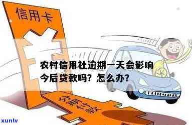 农村信用社逾期一天：何时再扣款、利息及钱？该怎么办？立即还款有无作用？是不是会作用今后贷款？