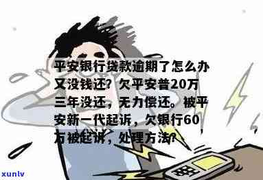 平安新一贷逾期被起诉开庭仍无力还款怎么办，平安新一贷逾期未还，被告上法庭，怎样应对无力还款的情况？