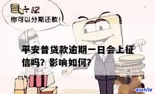 平安普贷款逾期一天，平安普贷款：逾期一天可能带来的作用