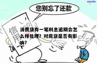 消费贷有一次逾期是不是会作用房贷？熟悉其结果及解决方案