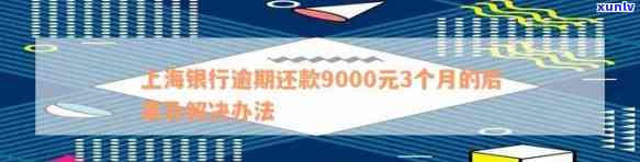 上海银行逾期10个月的后果及处理方式