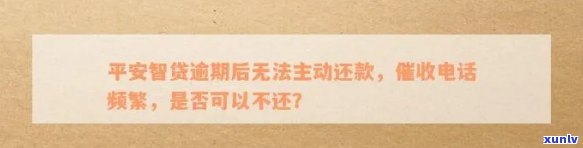 平安i贷逾期了：查询无记录，未接  ，还款失败，还款账户不明，两年方法揭秘，一年是不是会起诉？