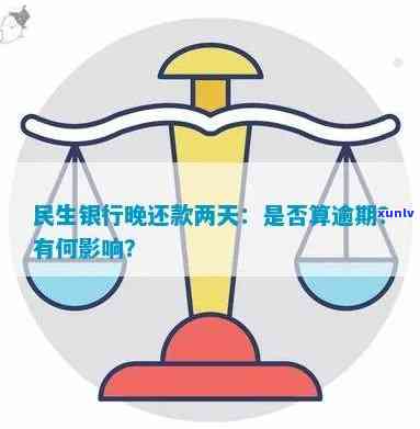 民生银行逾期2天还款算逾期吗，民生银行：逾期两天还款是不是会被视为逾期？