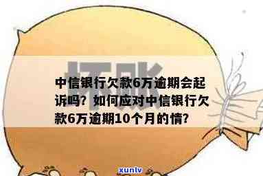 欠中信6万逾期3个月怎么办，如何处理欠中信银行6万元且已逾期3个月的债务问题？