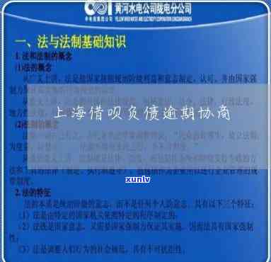 上海负债逾期法律法规规定全解析