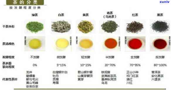 茶叶一共有多少种类-茶叶一共有多少种类型