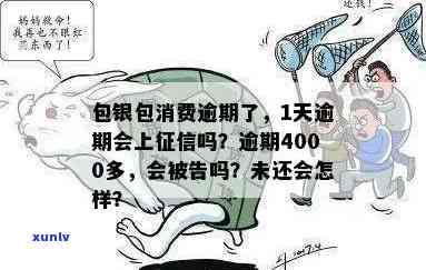 包银消费逾期1天上吗？逾期4000多被起诉，一年后怎样解决？