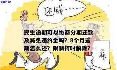 民生逾期可以商量减免违约金吗？合法吗？利息能减免吗？可以协商分期还款吗？民生银行有相关优政策吗？