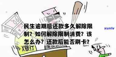 民生逾期后还款多久解除限制消费、信用记录作用？逾期多久会被起诉、封卡风险？还款策略与留意事。