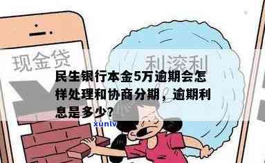 民生银行逾期4万利息-民生银行逾期4万利息多少