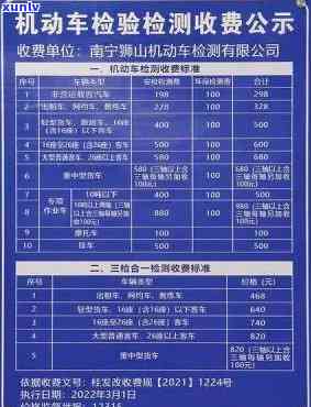 长沙年检收费标准一览：2023-2024全年度详细表