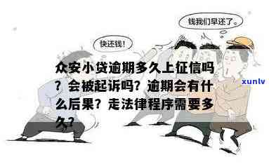 众安金融贷款逾期会被告吗？真的会上并被立案起诉吗？假如被起诉了该怎么办？