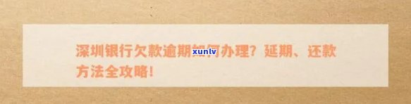 深圳银行逾期怎么办理分期还款，怎样在深圳银行办理逾期分期还款？