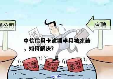 中信逾期一个月被停卡会怎么样？怎样解决？信用卡逾期一个月被冻结怎么办？逾期一个月是不是需要还清所有欠款？还款后能否继续采用？逾期一个月需不需要销卡并全额收清？