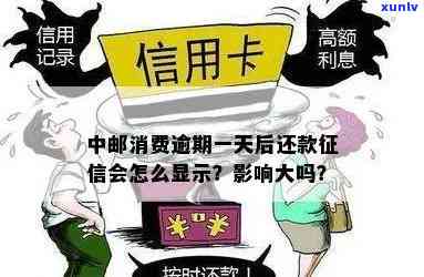 中邮消费逾期会怎么样？会作用吗？多久会被起诉？请务必尽快还款！