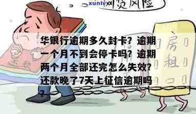 华逾期4天：作用其他信用卡吗？怎样避免违约金？已逾期3天，两年四千多未还，晚4天上吗？华银行逾期多久上？