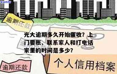 光大逾期多久会通知家人？多久打  家里、上、需全额还款？