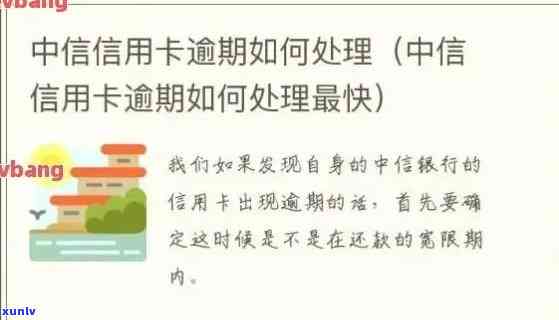 中信银行逾期105天怎么办，中信银行信用卡逾期105天，应怎样解决？