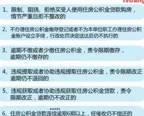 中信逾期5天会作用公积金贷款买房、额度、还款？上吗？