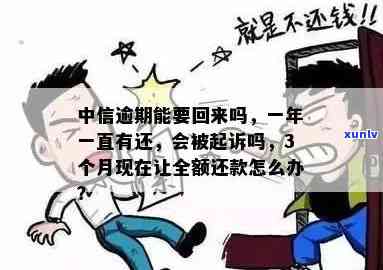 中信逾期一年，一直在还款，会被告上法庭吗？