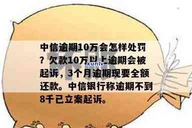 欠中信银行12万逾期会怎样，拖欠中信银行12万未还，将面临什么后果？