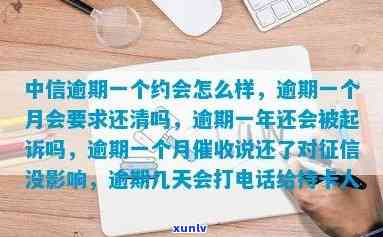 有没有被中信银行逾期的人打 *** 、上门？严重逾期会否被起诉并上？