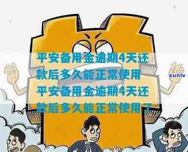 逾期了平安还有备用金-逾期了平安还有备用金吗