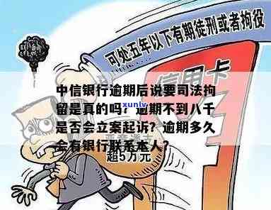 中信银行逾期会逮捕不放人吗，逾期未还款是否会遭到逮捕？——中信银行的处理方式解析