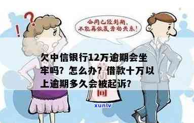 中信逾期16万被起诉会坐牢吗，中信银行逾期16万被起诉是否会面临牢狱之灾？