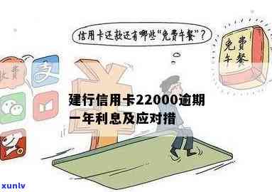 建行信用卡22000逾期一年：利息、后果及协商方式