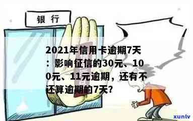 2021年信用卡逾期15天：20、150、200元不同程度逾期，分别有何影响？