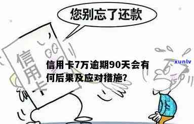 欠信用卡7万逾期会怎样，信用卡逾期7万元：可能面临的后果和解决办法