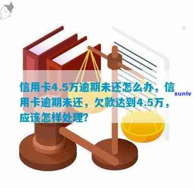 信用卡4.5万逾期未还，信用卡欠款4.5万，逾期未还引发信用危机