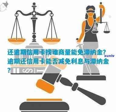 还逾期信用卡跟谁商量能免滞纳金，如何协商免除还逾期信用卡的滞纳金？