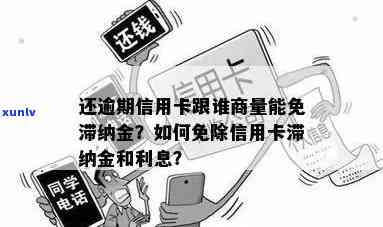 还逾期信用卡跟谁商量能免滞纳金，如何协商免除还逾期信用卡的滞纳金？