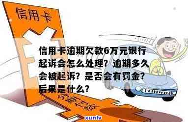 工行信用卡逾期6万会被起诉吗？解决办法与还款金额