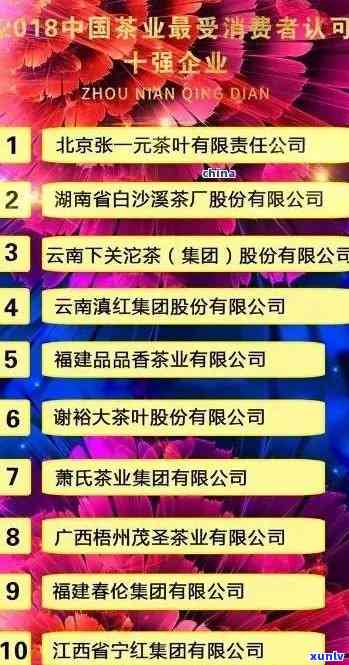 中国排名前三的茶叶企业，探秘中国茶业：排名前三的企业及其影响力