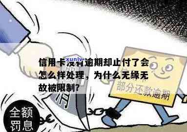 信用卡没有逾期就止付-信用卡没有逾期就止付了