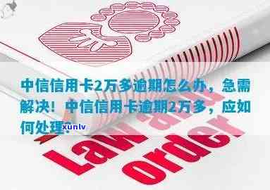 中信信用卡23万逾期利息多少？如何处理欠款及逾期情况？