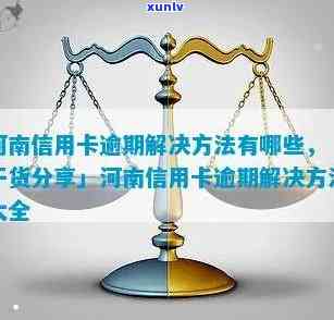 河南人信用卡逾期怎么办，应对信用卡逾期：河南人的解决方案