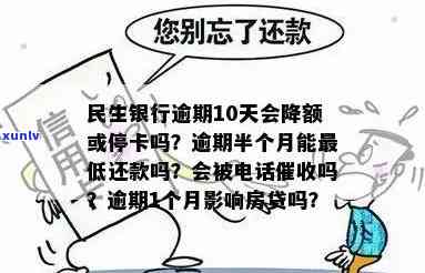 信用卡逾期10天民生银行，民生银行：信用卡逾期10天，切勿忽视还款提醒